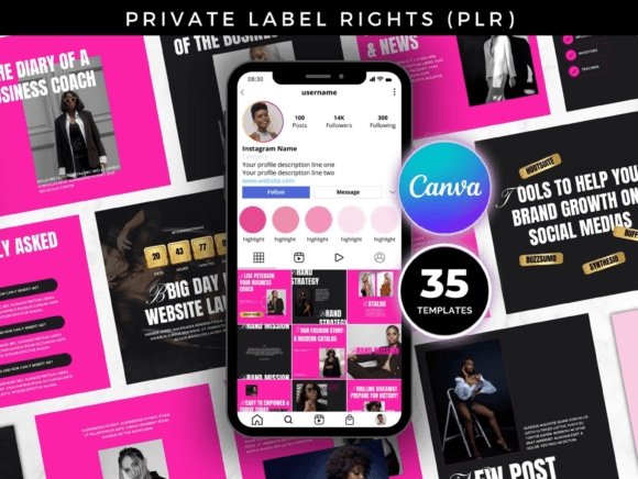 Boss Babe Instagram Post Templates: Your Digital Business Starter Kit