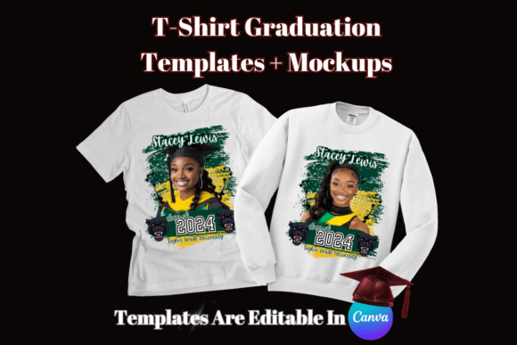Effortless Graduation Merch: Templates & Mockups