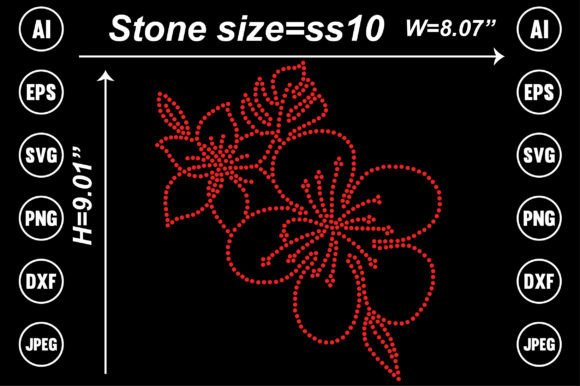 Flower Rhinestone Templates: Your Guide to Dazzling Designs