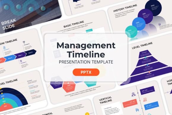 Management Timeline - PPT Templates: Your Business Blueprint