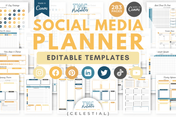 Master Your Content Strategy with Social Media Planner Canva Templates