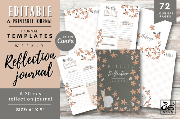 Master Your Mindset: Using Reflection Journal Templates #86