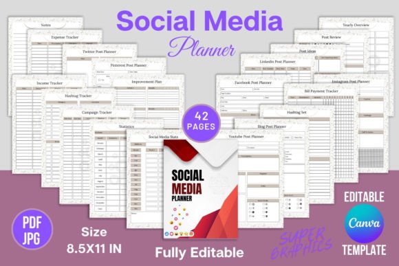 Master Your Social Media Strategy with Editable Canva Templates