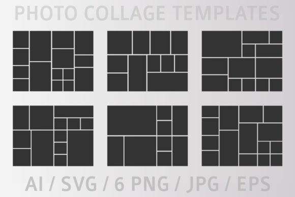 Mood Board Grid Photo Collage Templates: Your Visual Planning Toolkit