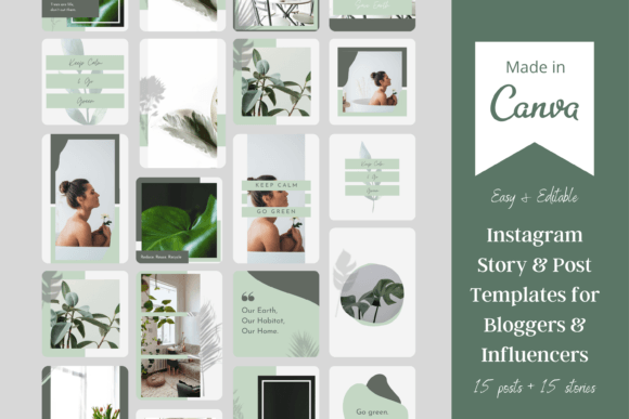 Nature Instagram Templates for Canva: Elevate Your Feed