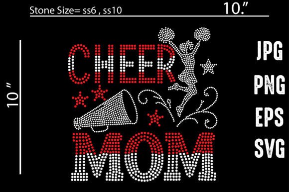 Sparkle and Spirit: Practical Uses for Cheer Mom Rhinestone Templates