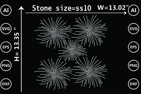 Star Rhinestone Templates Design: A Modern Display Typeface