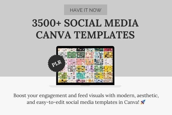 Streamline Your Feed with 3500+ Social Media Canva Templates